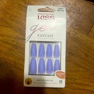 KISS Gel Fantasy Night After Long Length Sculpted Nails in Purple